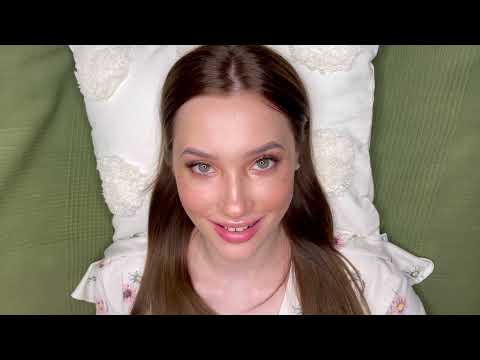 Cute Girl Eye Contact ASMR X2