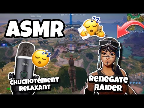 ASMR FRANÇAIS • LA RENEGADE RIDER EST DE RETOUR SUR FORTNITE & CHUCHOTEMMENTS RELAXANTS 😴