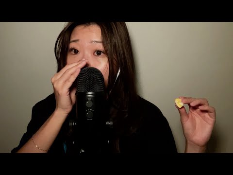 ASMR | gummies 🍬, popping candies 💥🍭, mouth sounds 👄