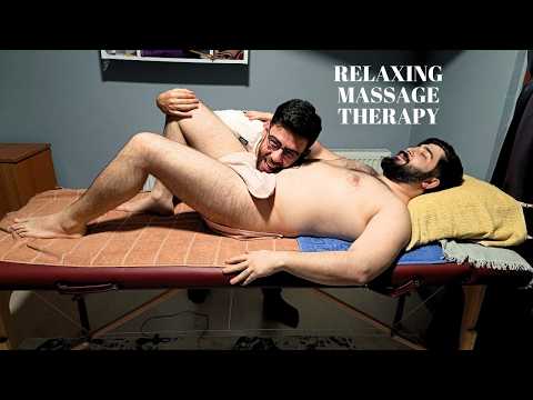 YOU WILL RELAX EVEN WATCHING THIS WONDERFUL MASSAGE - CHEST, LEG, BACK, FOOT, ARM, BELLY MASSAGE