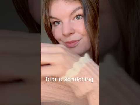 ASMR fabric scratching 🎀 clothing sounds for relaxation #asmr