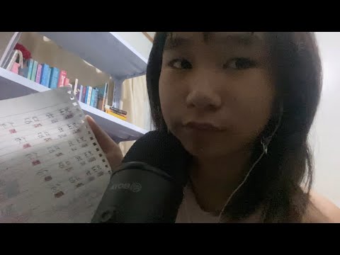 ASMR BUT IM SPEAKING IN MANDARIN