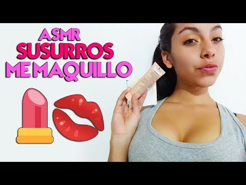 ASMR Español - Susurrando Mientras Me Maquillo👄💄