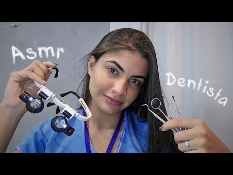 ASMR ROLEPLAY consulta com sua Dentista favorita 🦷💤