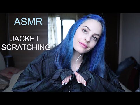 ASMR| FABRIC SCRATCHING| CROPP JACKET+JEANS JACKET