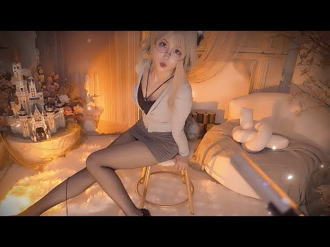 ASMR Scratching Sounds & Ear Massage 3DIO