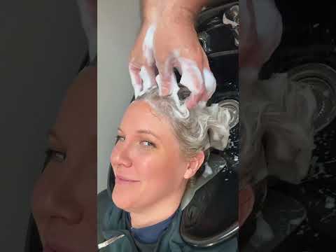 Shampoo Suds Head Massage #hair
