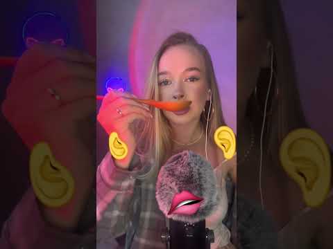 Eating your face! #asmr #asmrsounds #triggersforsleep #asmreating #relax #asmrsleep