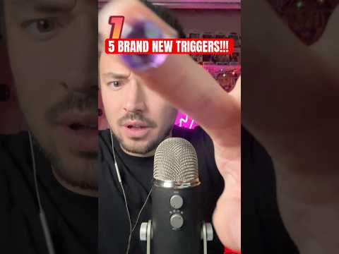 5 BRAND NEW ASMR TRIGGERS!!! 😛