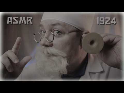 ASMR a Doctor Exam You - 100 years ago - RETRO ASMR - Real Russian Accent