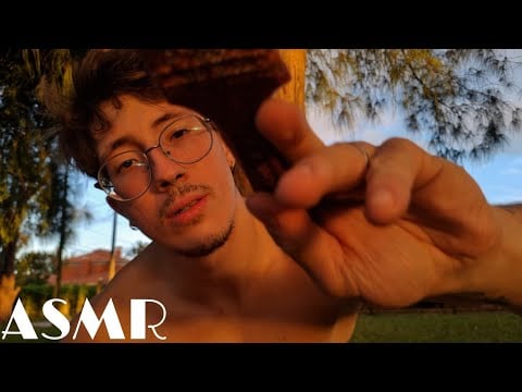 ASMR | AO AR LIVRE: PINTANDO VOCÊ 🎨🖌