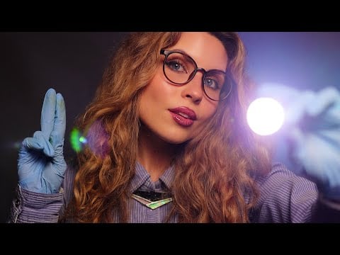 ASMR Extremely Detailed EYE EXAM *Light Triggers,Vision Tests,Color Blindness* Medical Roleplay