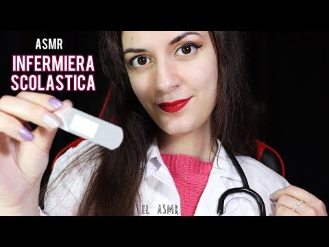 INFERMIERA SCOLASTICA ti cura le ferite! Roleplay| ASMR Ita