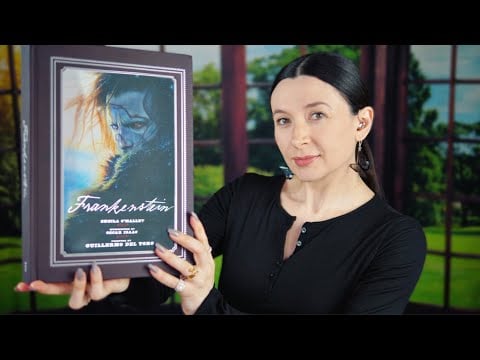 Frankenstein Artbook Flip-Through /Guillermo del Toro *ASMR