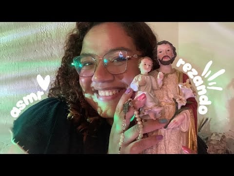ASMR REZANDO COM VOCÊ 💕✨🙏