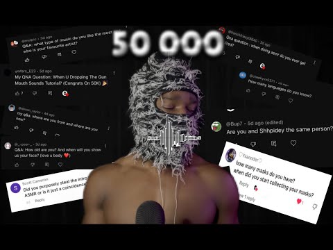 ASMR 50KK Special (Q&A + Voice Reveal)!!!!!