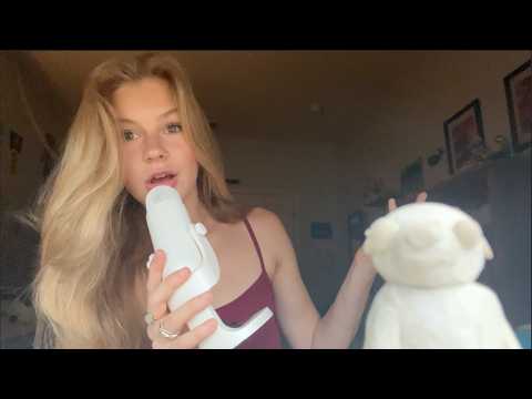 ASMR but I sort of use brushes and then show you crafts I've made (GONE WRONG)
