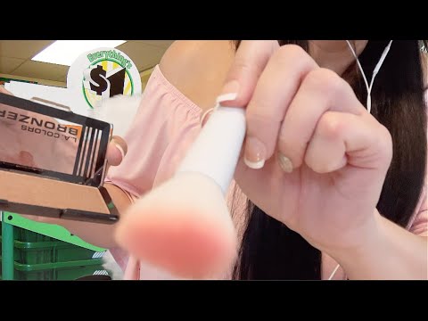 ASMR Bestie Does Your Dollar Tree Makeup