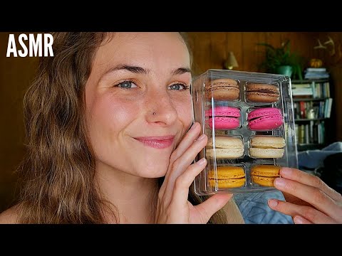 ASMR | Eating French Macaroons 🩷