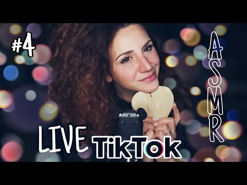 🔴Live #tiktok ASMR ita: indovINAUDIBLE, tongue clicking, brushing,hand movements,lipgloss, tapping 🧡