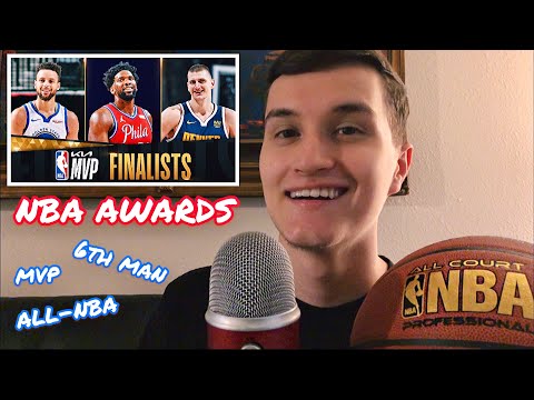 2021 NBA Award Winners ( ASMR ) MVP, All-NBA Teams, etc.