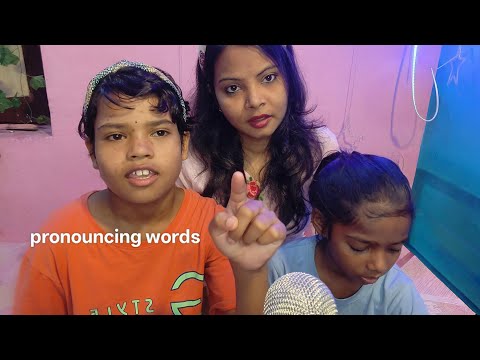 Asmr Word Pronouncing And Tapping And Spraying For sleep|
