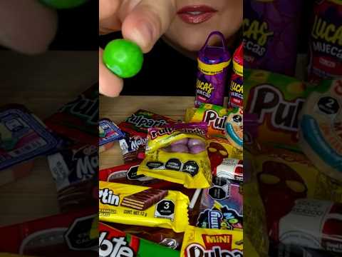 Trying Mexican Candy #asmr #candy #shorts