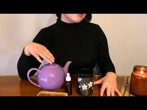 Soft Spoken ASMR | Guided Relaxation Ritual for Deep Sleep 🕯️ (candle, tea, essential oils) 