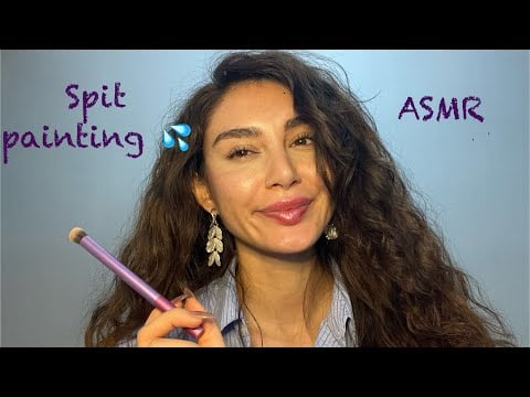 ای اس ام آر اسپیت پینتینگ ۴ /spit painting ASMR
