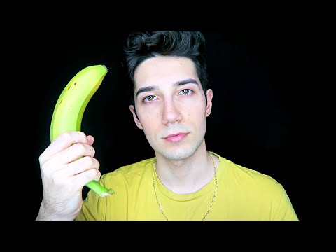 ASMR Banana Massage 🍌 Sticky & Wet 💦