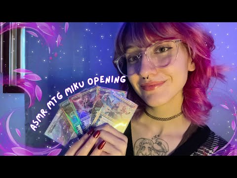 ASMR mtg miku opening (lofi) update on my lifee :P