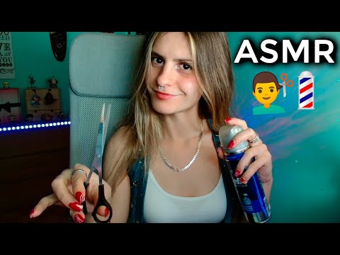 ASMR - Disfrutas de tu BARBERÍA 💈 relajante | ASMR ESPAÑOL ROLEPLAY