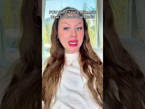Baby We ARE The Internet We Pioneered Social Media #pov #satire #millennial #genz