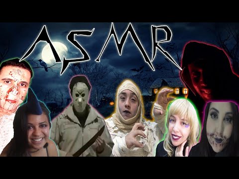 ASMR HALLOWEEN Roleplay 2017 (português) | Amrtistas do Brasil em GRANDE ESTILO pra te RELAXAR