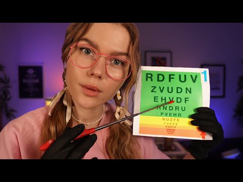 ASMR Detailed Eye Examination RP.  Soft Spoken Personal Attention