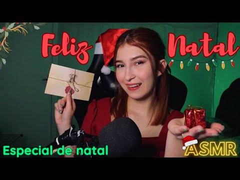 ASMR | NATAL RELAXANTE COM A FILHA DO PAPAI NOEL