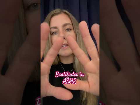 Peaceful Beatitudes 🙏🌿 | Gentle ASMR Scripture Meditation #asmr #christianasmr