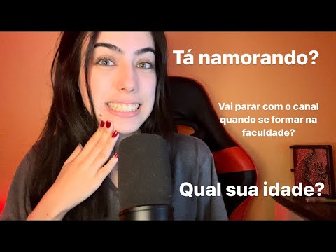 ASMR- RESPONDENDO PERGUNTAS DE VOCÊS!