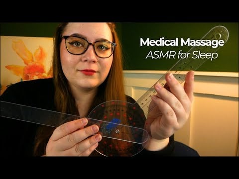 Relaxing Medical Massage for Sleep 💤 ASMR Personal Attention Roleplay