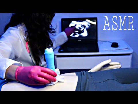 ASMR MÉDICO: CONSULTA DE ULTRASSOM OBSTÉTRICO (seu checkup completo e relaxante do bebe )