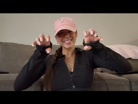 lofi scratching & tapping asmr with my new nails (I’m in a weird mood)  