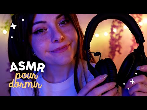 Casque anti-bruit, musique relaxante, pluie et attention personnelle | ASMR pour dormir