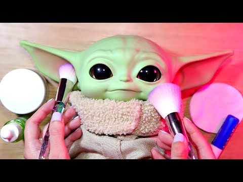 ASMR en Español- SKINCARE en BABY YODA! 😍