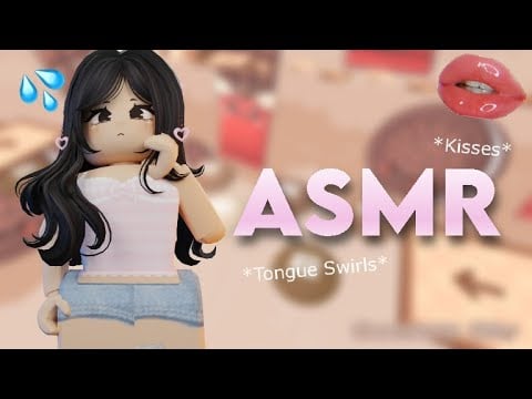 ROBLOX ASMR ★ Best Trigger combo ( Tongue swirls, mouth sounds & kisses + trigger words) 💤😴
