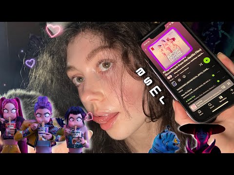 KPop Demon Hunters but It’s ASMR 🎤💓 