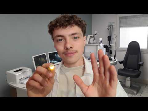 ASMR 4 Roleplay rapides (ophtalmo, mesure, caissier, metaverse)