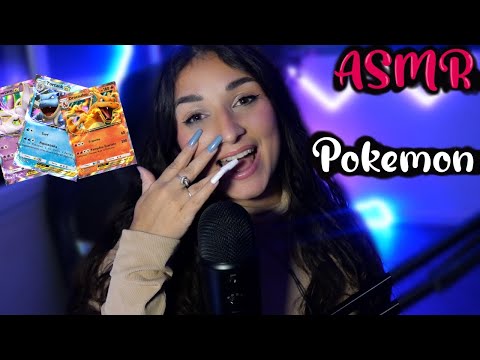 ASMR : POKÉMON TCG POCKET (mots déclencheurs, ma collection)