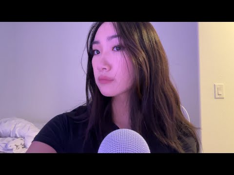 ASMR fast sort of aggressive tapping and rambling