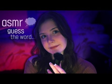 asmr | can you read my mind? 🧠💬 relaxing guessing game | pure tingly whispers 