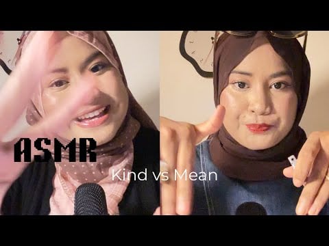 ASMR Kind vs Mean Lady Doing Your Nails for Uni Festival 💅🏼💃( Whispering , Roleplay )